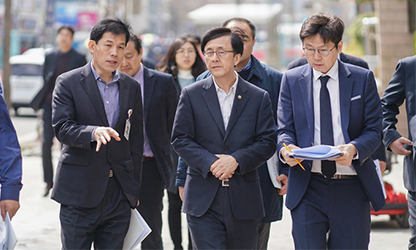 김경환 국토부 제1차관 도시재생사업지역방문
